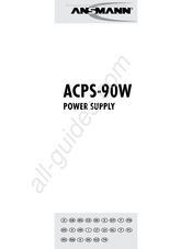 ANSMANN ACPS-90W Bedienungsanleitung
