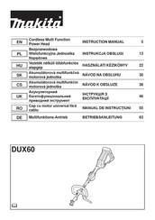 Dolmar DUX60Z Betriebsanleitung