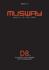 Musway D8v3 Bedienungsanleitung