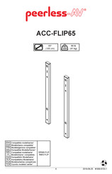 peerless-AV ACC-FLIP65 Installationsanleitung