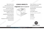Konica Minolta magicolor 5670EN Handbuch Fur Sicherheitsinformationen