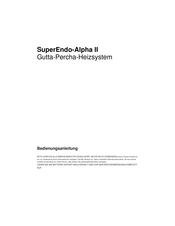 B&L SuperEndo-Alpha II Bedienungsanleitung