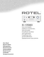 Rotel 1680053.2 Bedienungsanleitung