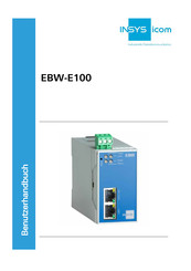insys icom EBW-E100 Benutzerhandbuch