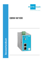 insys icom EBW-W100 Benutzerhandbuch