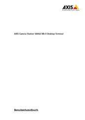 Axis Communications S9002 Mk II Benutzerhandbuch