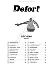 Defort DSC-1200 Bedienungsanleitung