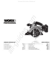 Worx Professional WU529 Bedienungsanleitung