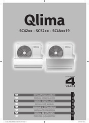Qlima SCJA 19 Serie Installationshandbuch