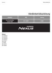 Shimano Nexus SG-C7050-5D Händlerbetriebsanleitung