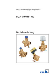 KSB BOA-Control PIC Betriebsanleitung