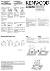 Kenwood KFC-XW1024D Bedienungsanleitung