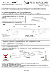 Venjakob PLAN X3 Aufbauanleitung