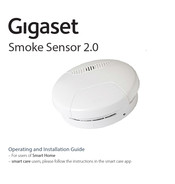 Gigaset Smoke Sensor 2.0 ONE X Bedienungs- Und Montageanleitung