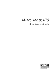 Elsa MicroLink 33.6TS Benutzerhandbuch