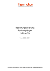 Thermokon SRC-ADO Bedienungsanleitung