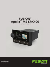 Garmin FUSION Apollo MS-SRX400 Benutzerhandbuch