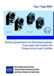 Stahl 8561/01 Betriebsanleitung