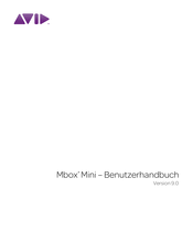 Avid Mbox Mini Benutzerhandbuch