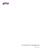 Avid D-Control Handbuch
