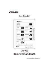 Asus Eee Reader DR-900 Benutzerhandbuch