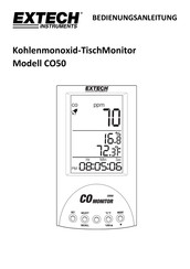 Extech CO50 Bedienungsanleitung