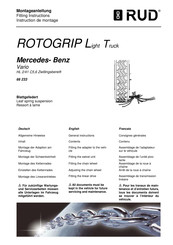 RUD ROTOGRIP Light Truck Montageanleitung