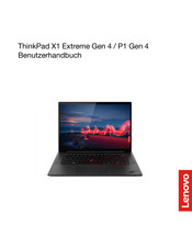 Lenovo ThinkPad X1 Extreme Gen 4 Benutzerhandbuch