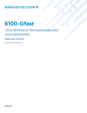 Radiodetection 6100-Gfast Bedienungshandbuch
