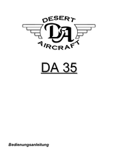 Desert Aircraft DA 35 Bedienungsanleitung
