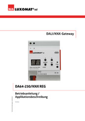B.E.G. LUXOMAT net DA64-230/KNX REG Betriebsanleitung/Applikationsbeschreibung