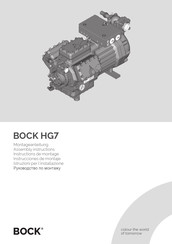 .bock HG7/1860-4 S Montageanleitung