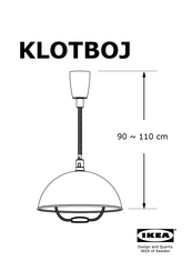 IKEA KLOTBOJ AA-985036-3 Bedienungsanleitung