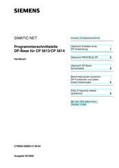 Siemens SIMATIC NET CP 5613 Handbuch