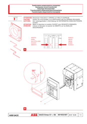 Abb SACE Emax E1 Installationsanleitung