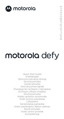 Motorola defy Kurzanleitung