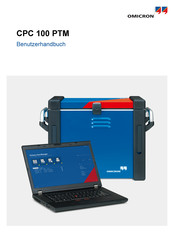 Omicron CPC 100 PTM Benutzerhandbuch