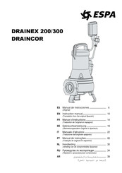 Espa DRAINEX 200 Gebrauchsanweisung