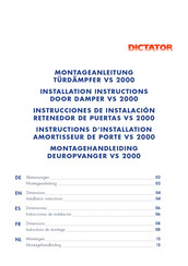 Dictator VS 2000 Montageanleitung