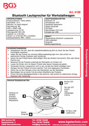 BGS technic 4108 Bedienungsanleitung