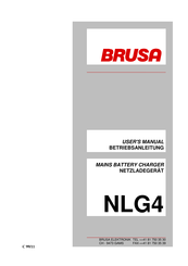 Brusa NLG4C Betriebsanleitung