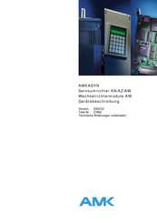 AMK AMKASYN AW 40/60-2 Serie Gerätebeschreibung