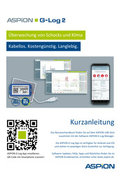 Aspion G-Log 2 Kurzanleitung