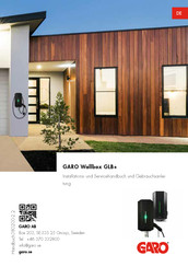 GARO Wallbox GLB+ Installations- Und Servicehandbuch