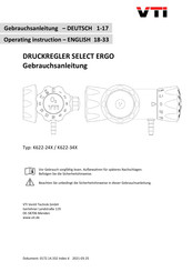 VTI SELECT ERGO K622-24X Gebrauchsanleitung