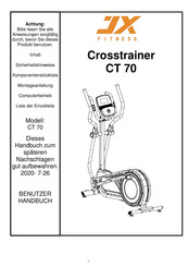 JX Fitness CT 70 Benutzerhandbuch