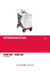 Pfeiffer Vacuum ASM 392 Betriebsanleitung