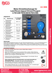 BGS technic 9008 Bedienungsanleitung