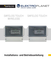 ELEKTROPLANET SAFELOG Touch Installation Und Betriebsanleitung