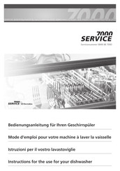 Electrolux 7000 service Bedienungsanleitung